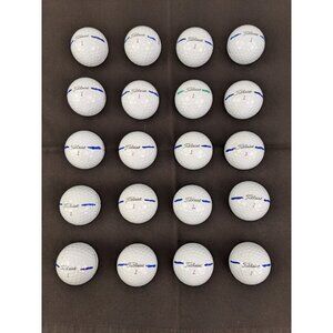 Titleist Pro V1x Tour Blue Stripe Golf Balls Lot of 20